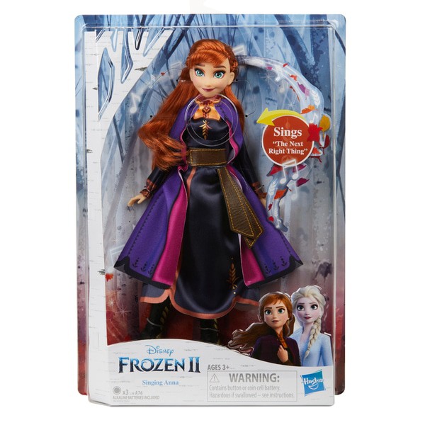 frozen singing anna doll