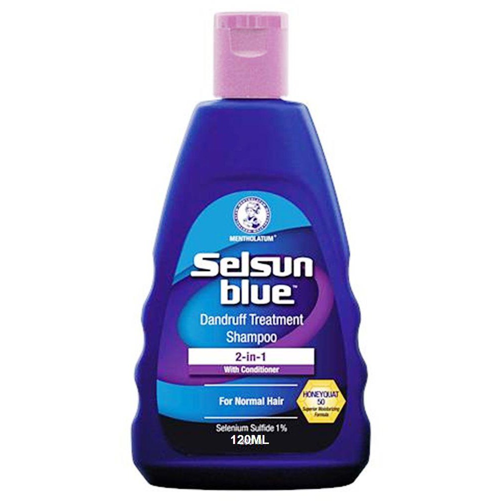 Selsun Blue Shampoo With HoneyQuat 50 (120ml) | Shopee Singapore