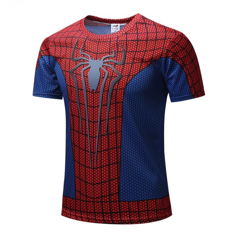 spiderman gym shirt