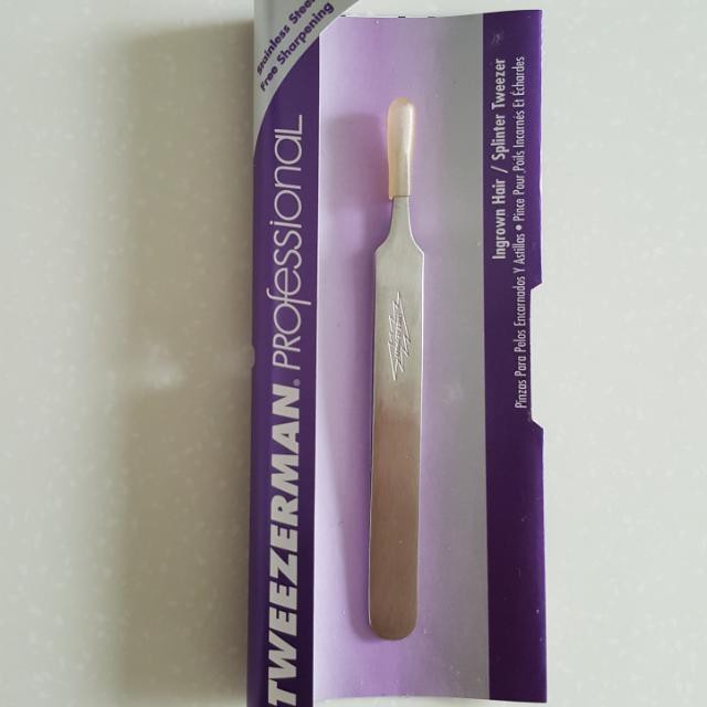 Tweezerman Pro Ingrown Splinter Tweezer Shopee Singapore