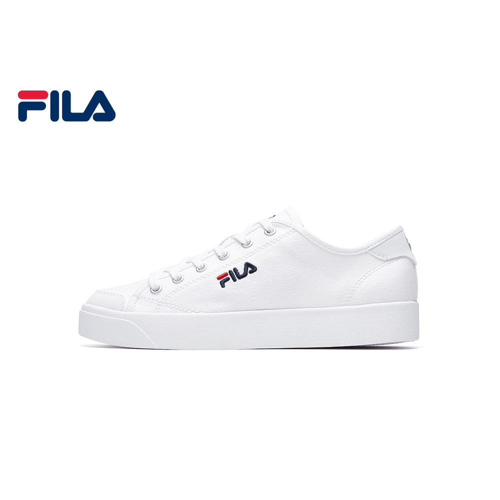 fila white canvas shoes