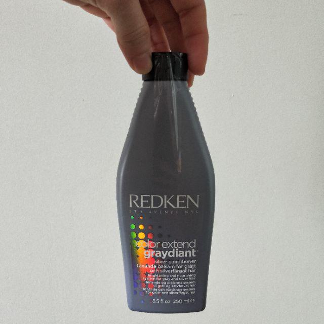 Redken Color Extend Graydient Anti Yellow Shampoo Silver Conditioner Shopee Singapore