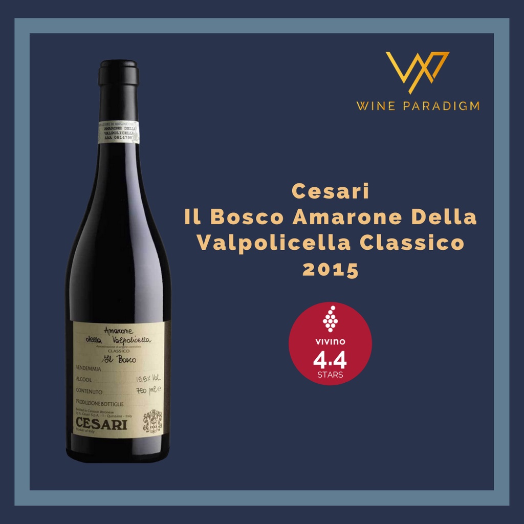 Cesari Il Bosco Amarone Della Valpolicella Classico 2015 Italy Red Wine