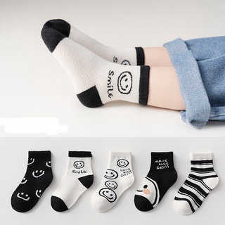 *5PCS SET* Kids Unisex Sock|Boy Girl Children Baby Socks Bundle|1-12 Years|Ankle and Middle #2