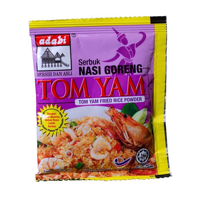 Adabi Serbuk Nasi Goreng Tomyam Papan Shopee Singapore