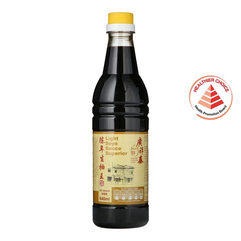 Kwong Cheong Thye (Superior) Light Soya Sauce 640Ml (Halal) | Shopee ...