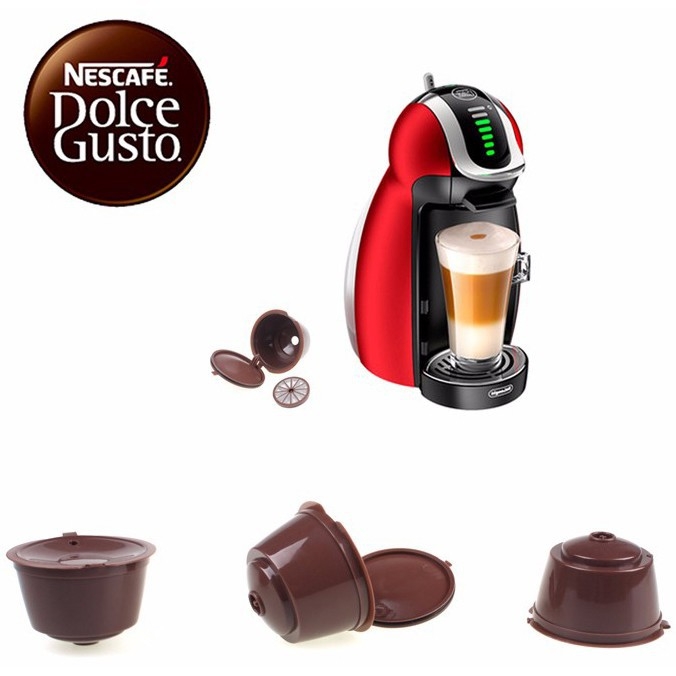 Malaysia Ready Stock Refillable Capsule For Nescafe Dolce Gusto 3 Pcs Hl23 Coffee Shopee Singapore