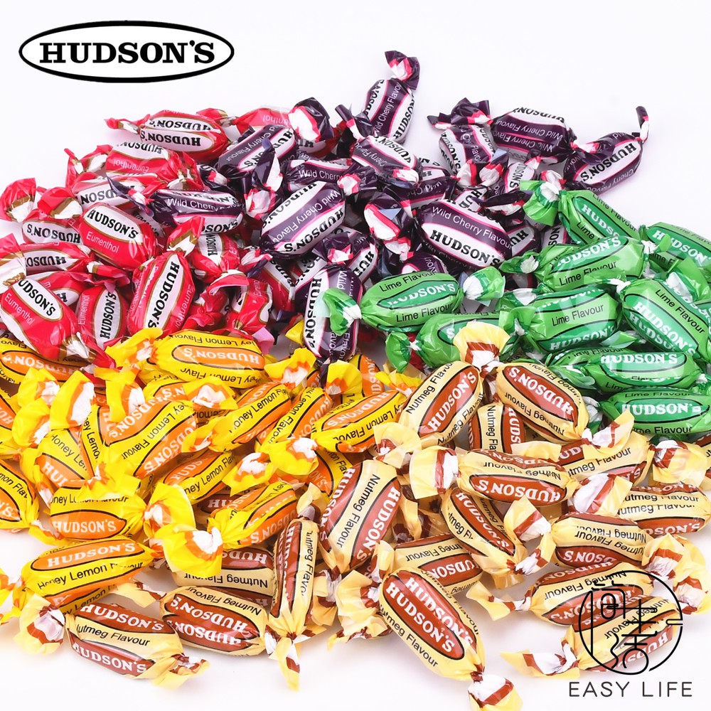 【ready stock 现货】30pcs/100pcs HUDSON'S Sweet & Candy Nutmeg / Lime