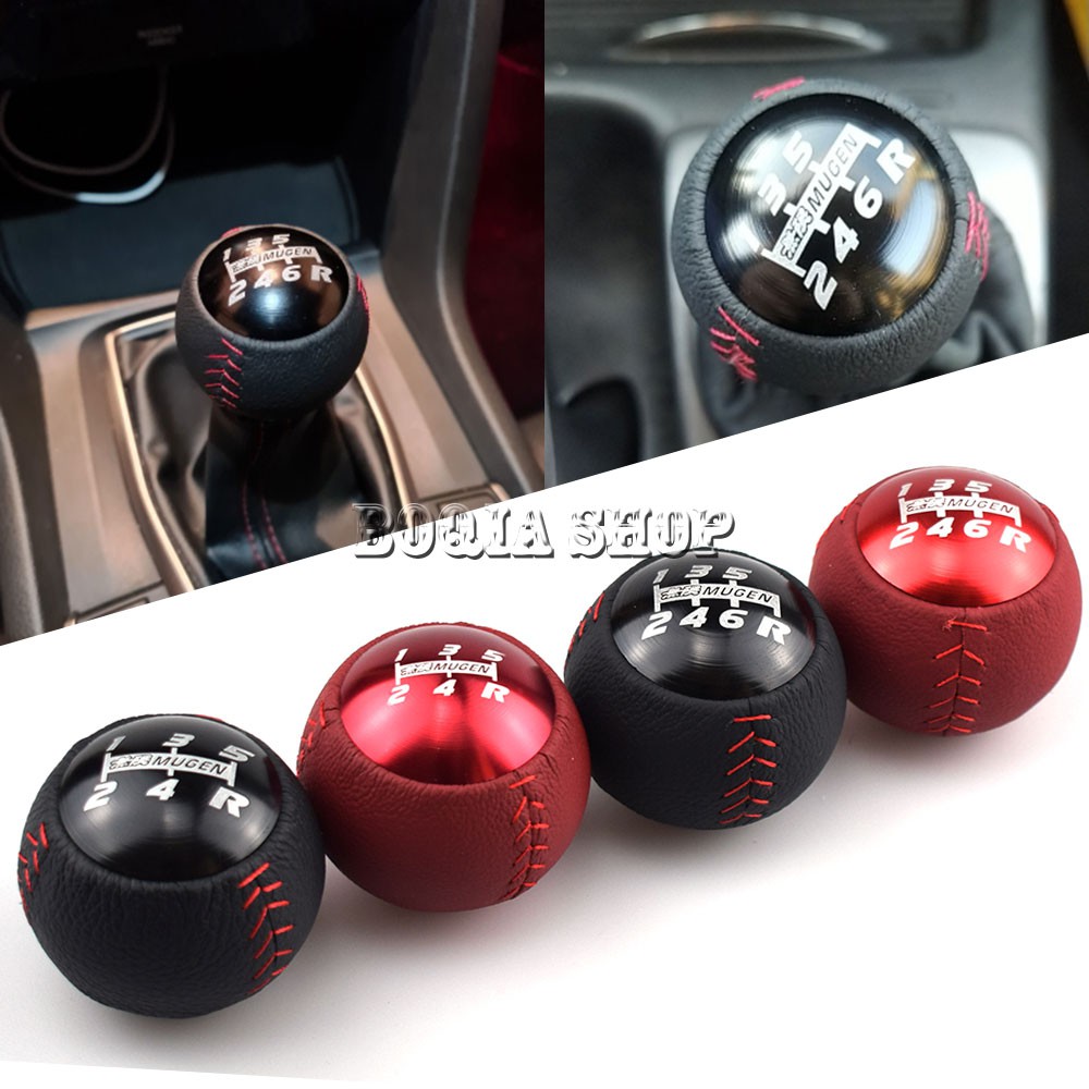 mugen leather shift knob