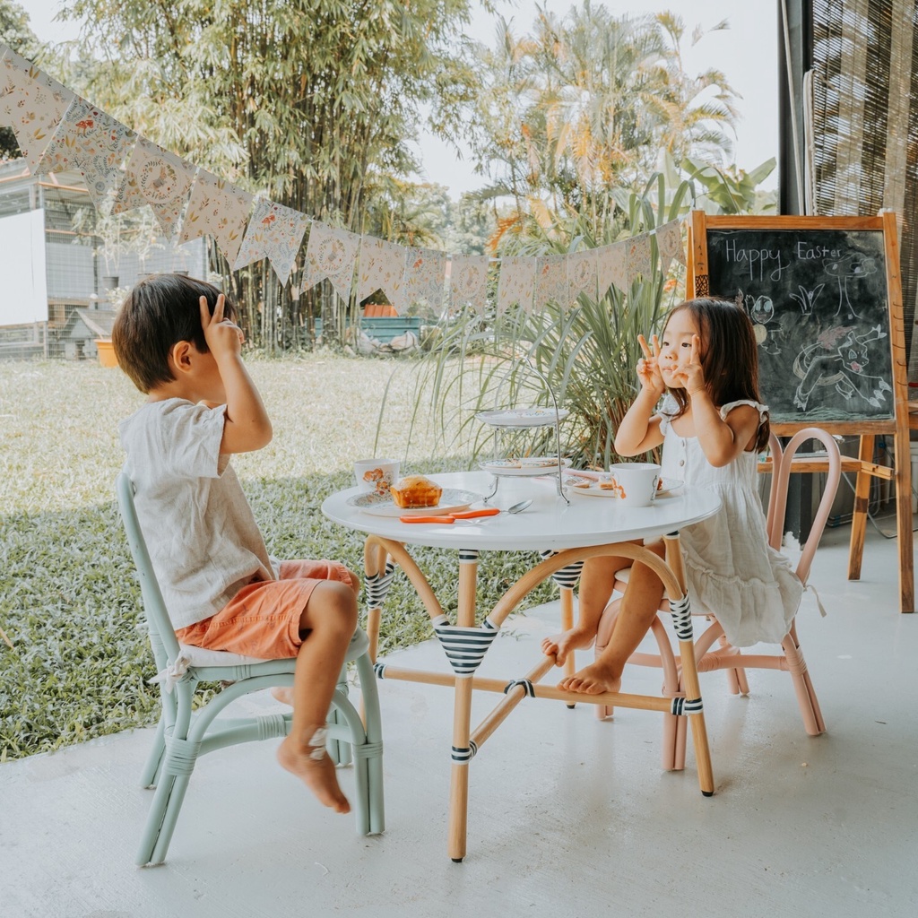 Bunny Play Chair / Kids Chair / Kids Dining / Dining Chairs / Rattan