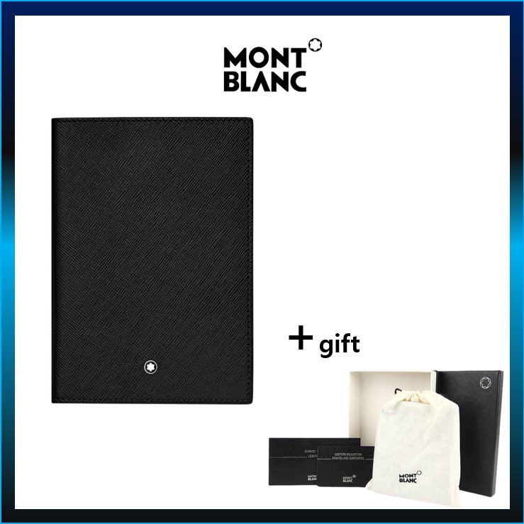 [Mont Blanc] Authentic Men's a passport wallet 113232 Shopee Singapore