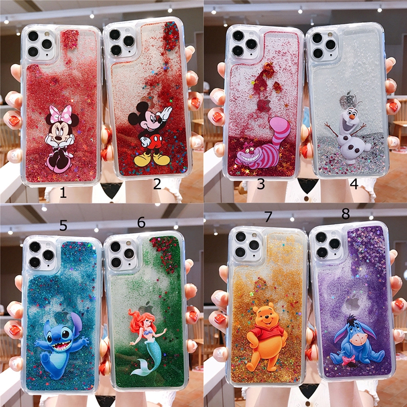 Cartoon Disney Quicksand Case iPhone 12 11 Pro MAX Se 2020