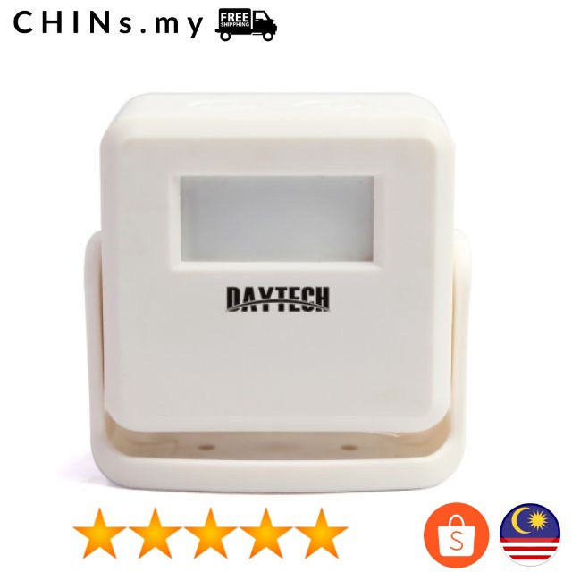 Battery Doorbell English Chinese Korean Thai Hello Welcome Sensing Chime Motion Sensor Door Sensor Hw Shopee Singapore