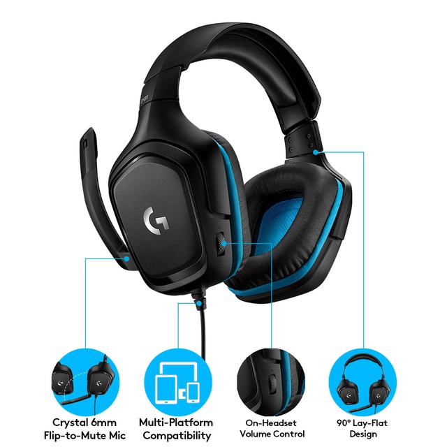 logitech 5.1 headset