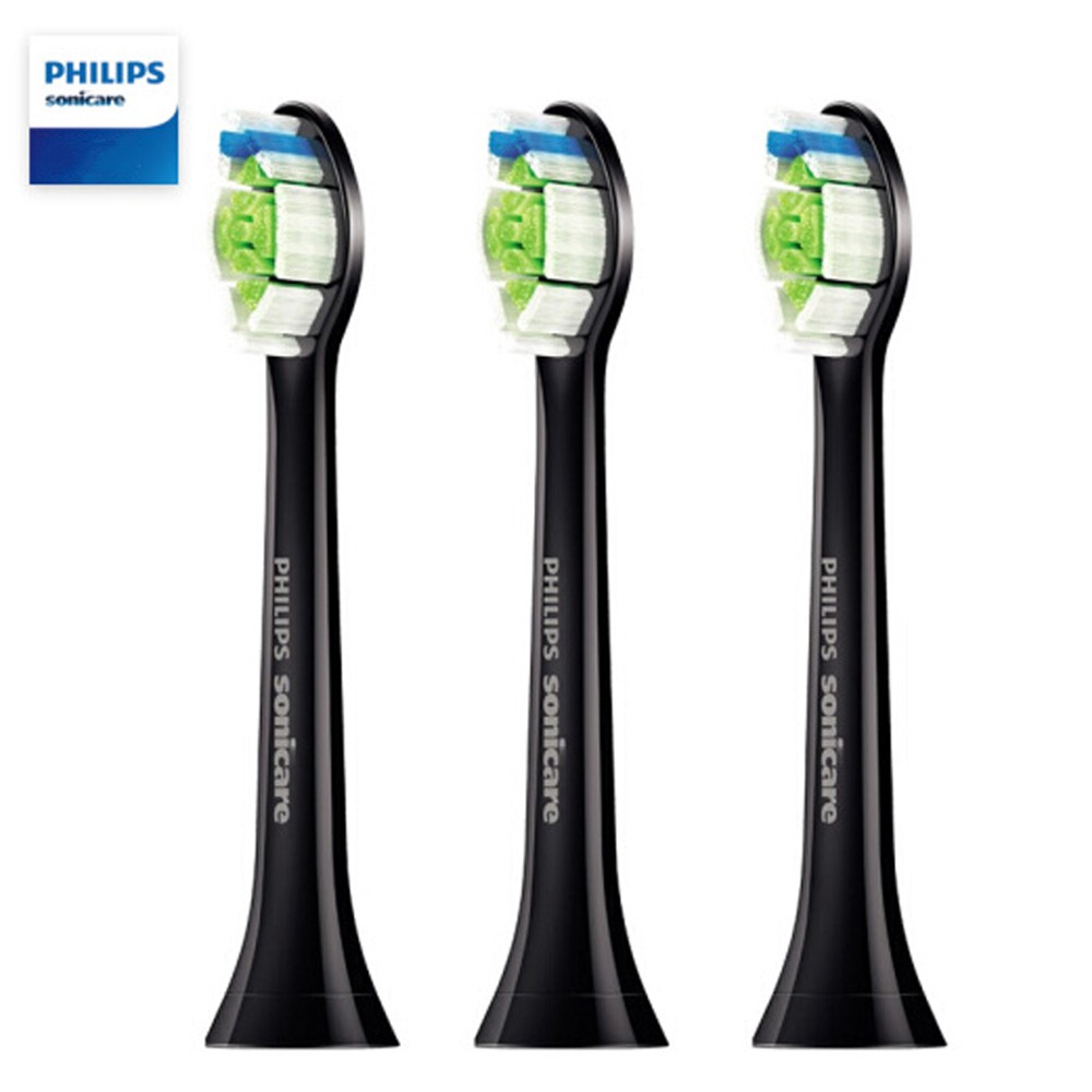 philips black toothbrush heads