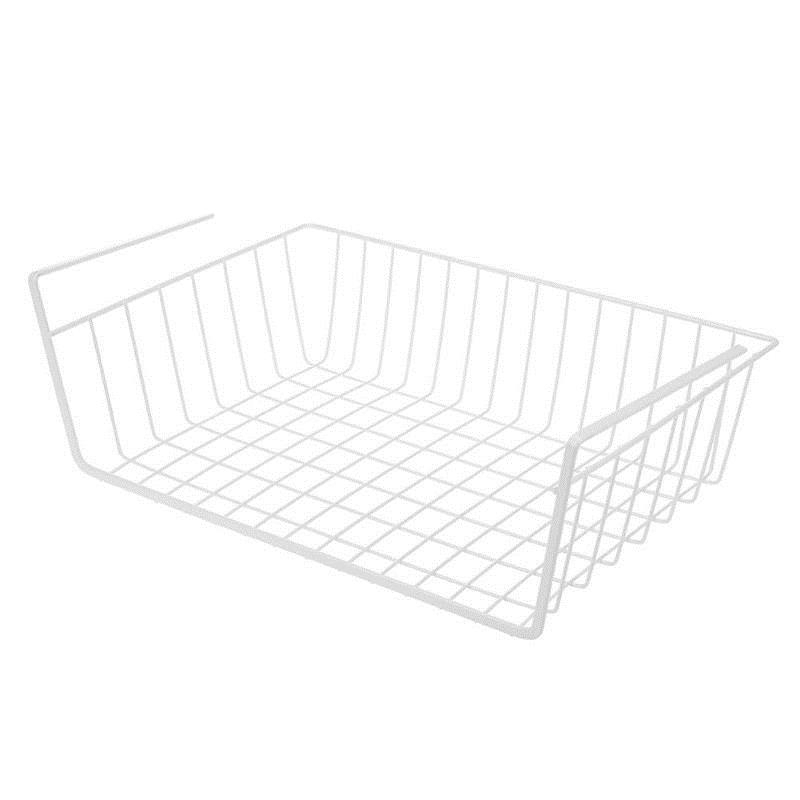 Under Shelf Basket Stackable Hanging Basket Hanging Metal Wire