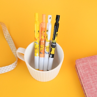 4pcs Pikachu Mechanical Pencils Drafting Drawing 2.0mm Pencils Draft Kids 2.0 MM #2