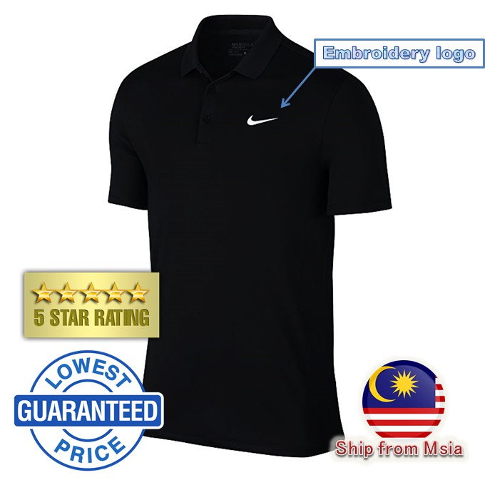 nike polo embroidery