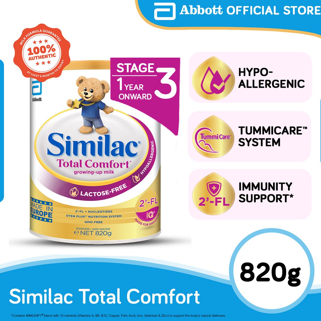 similac total comfort stage 3