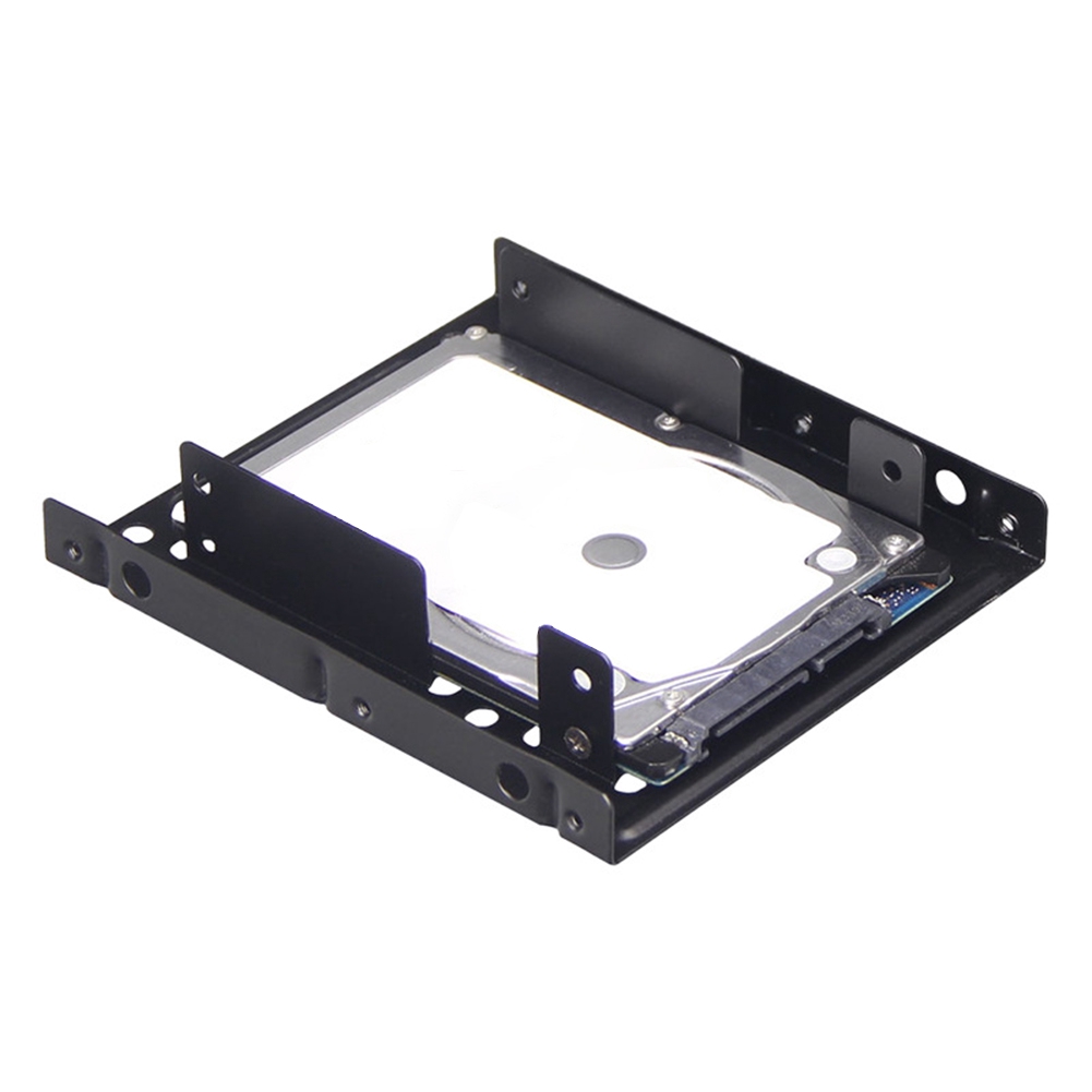 2 5 To 3 5 Ssd Bracket Adapter Dual Mounting Converter Hard Drive Computer Shopee Singapore