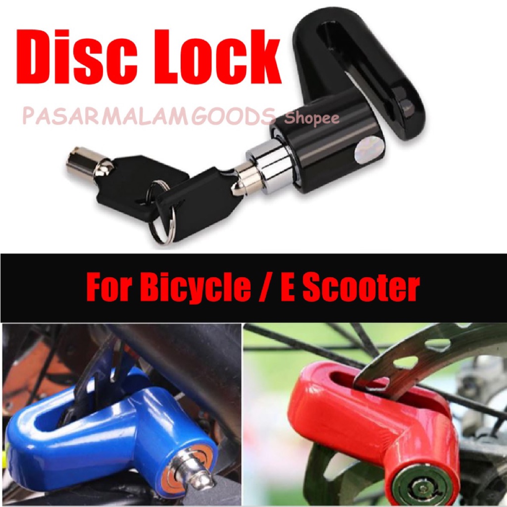 Delivered 34 Days Bicycle Lock E Scooter Disc Lock Mountain Bike Anti
