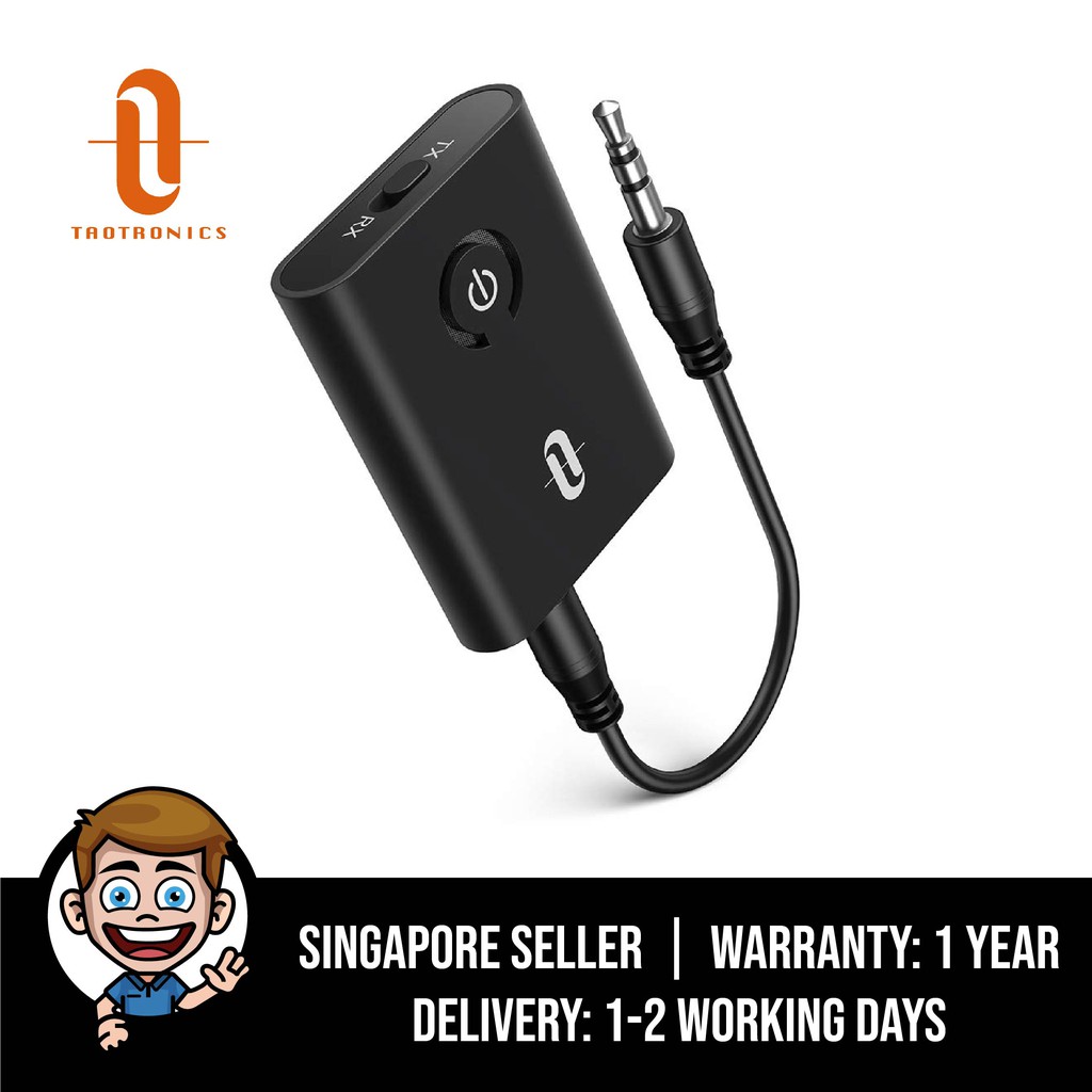 taotronics bluetooth 5.0 transmitter and receiver