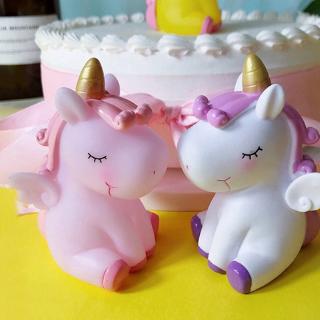 Dolove Topper Kue  Bentuk  Unicorn Bahan Resin Untuk 