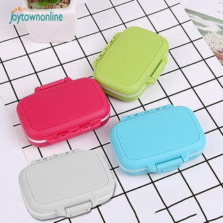 Image of Grids 3 Portable Pill Box Medicine Jewelry Storage Holder Case Container Large Compartments Capable
