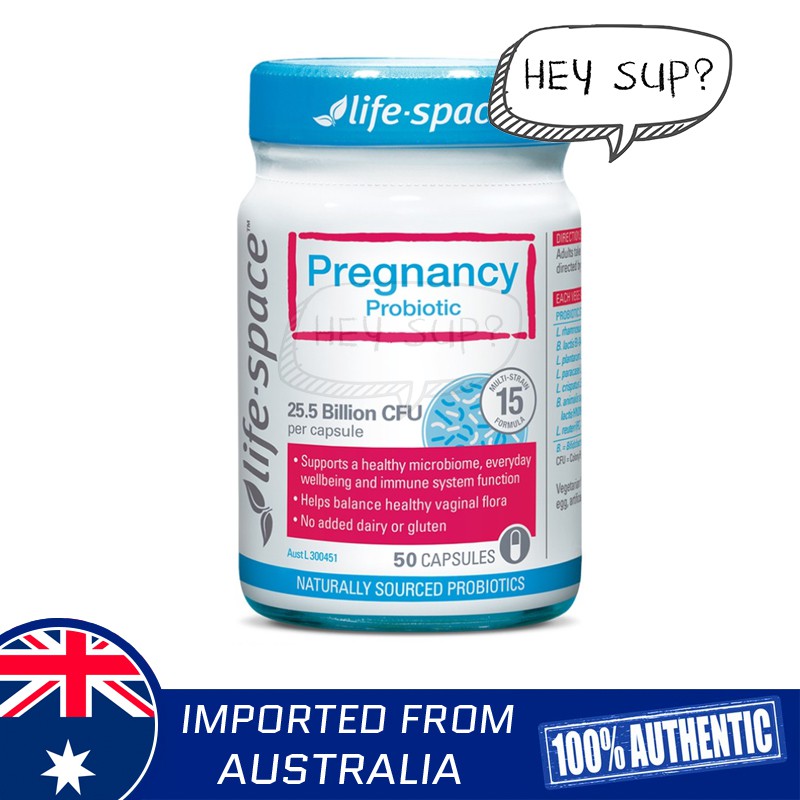 Life Space Pregnancy Breastfeeding Probiotic 50 Capsules Shopee Singapore