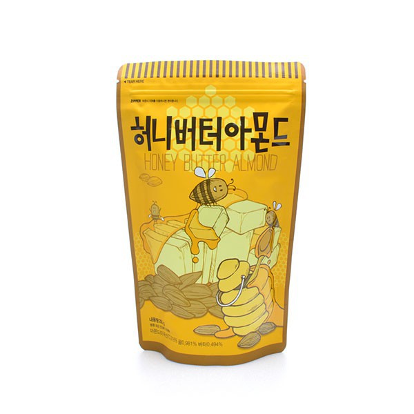 Tom's Gilim HONEY BUTTER ALMOND 210g | Shopee Singapore