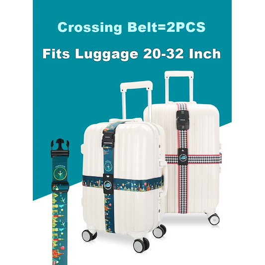 double luggage strap
