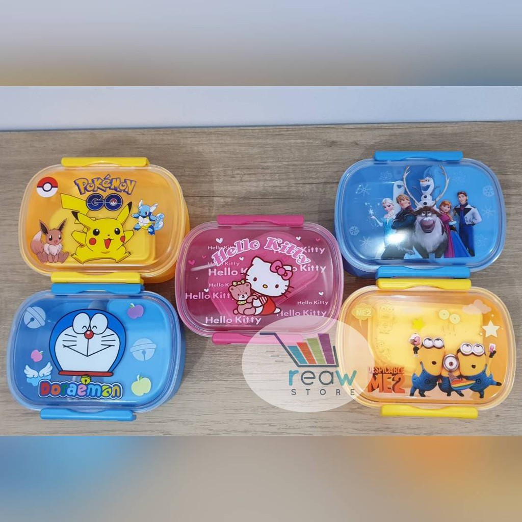 Place To Eat / Lunch Box / Lunch Box Disney Character Cute Children