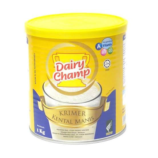 Dairy Champ Milk 1 Kg Can Sweetened Thick Milk Shopee Singapore