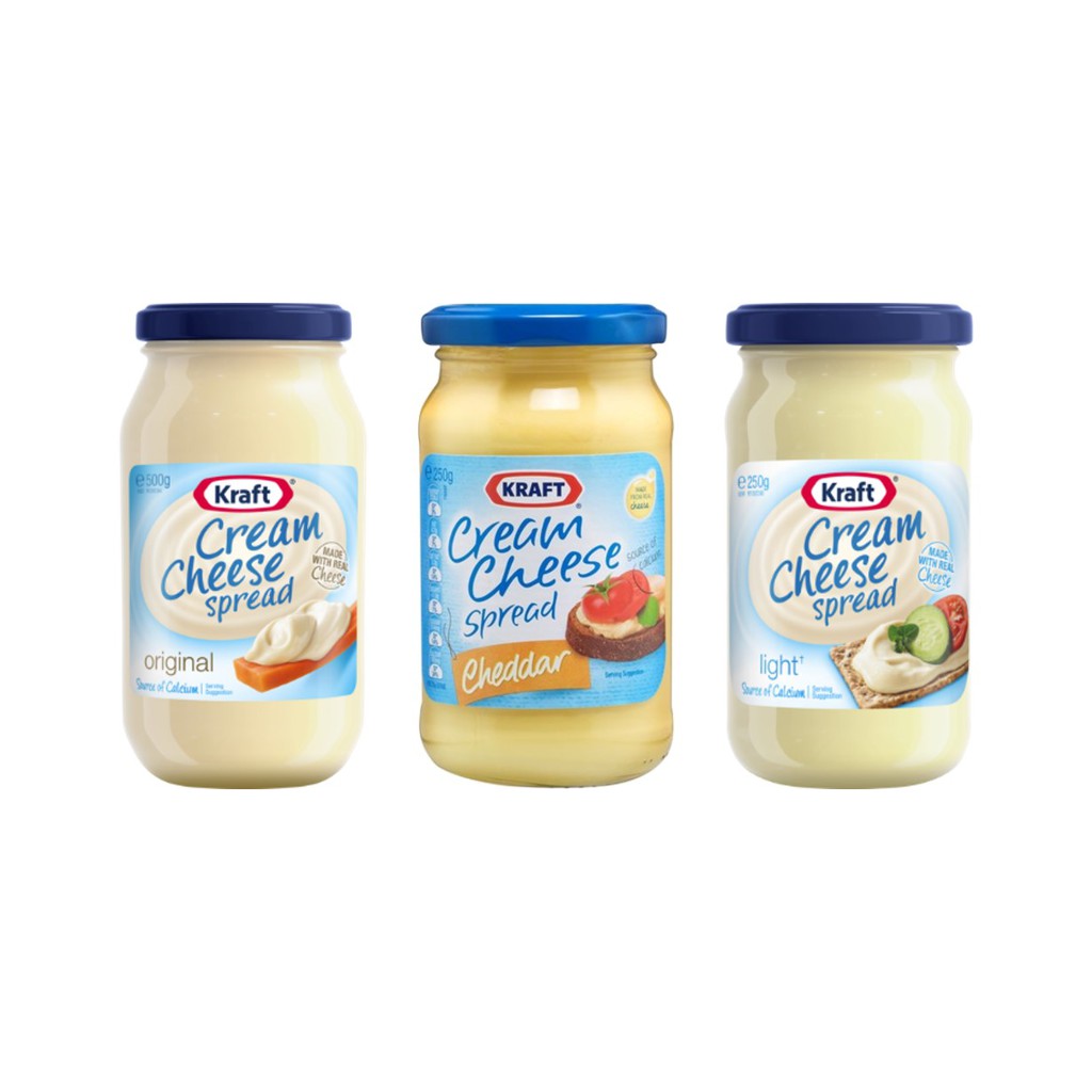 Shop Malaysia New Kraft Cream Cheese Spread 250g Australia Shopee Singapore