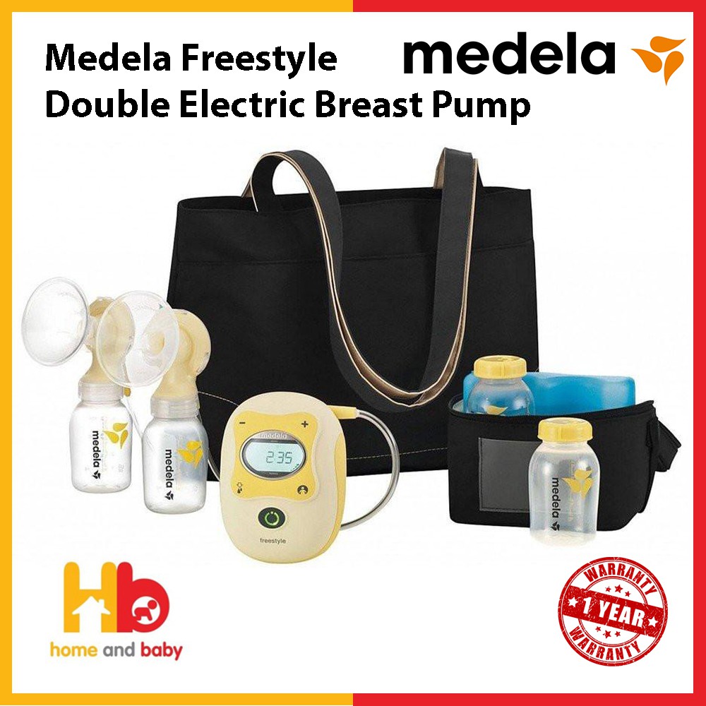 MEDELA FREESTYLE DOUBLE ELECTRIC BREAST PUMP 2 YEARS LOCAL WARRANTY Shopee Singapore