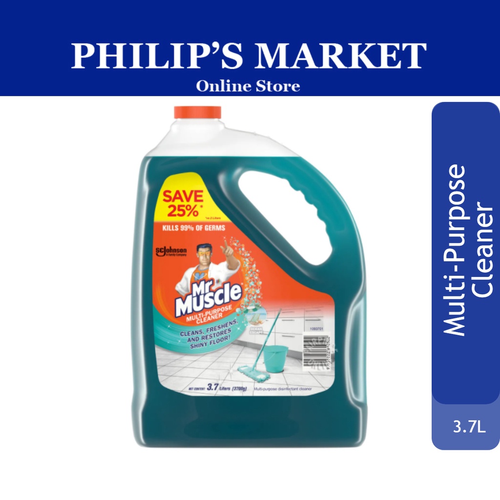 Mr. Muscle All Purpose Cleaner 3.7L Ocean Escape Shopee Singapore