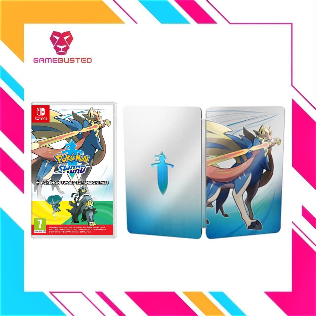 Nintendo Switch Pokemon Sword Pokemon Sword Expansion Pass With Steel Case Shopee Singapore