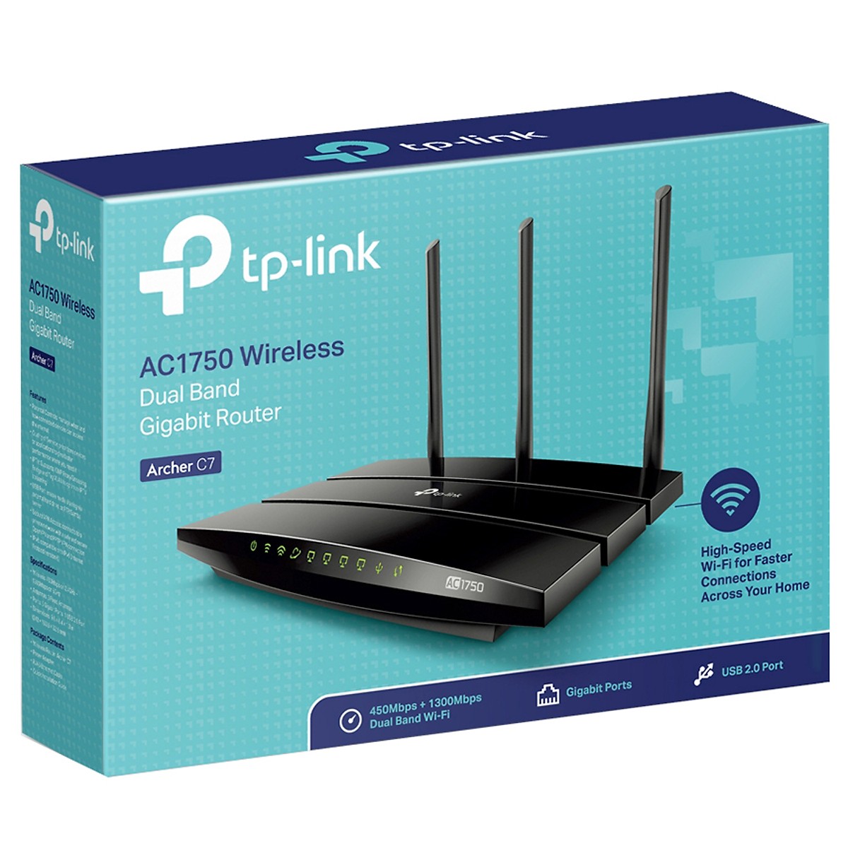 Ac1750 Tp Link Archer C7 Dual Band Gigabit Router Shopee Singapore