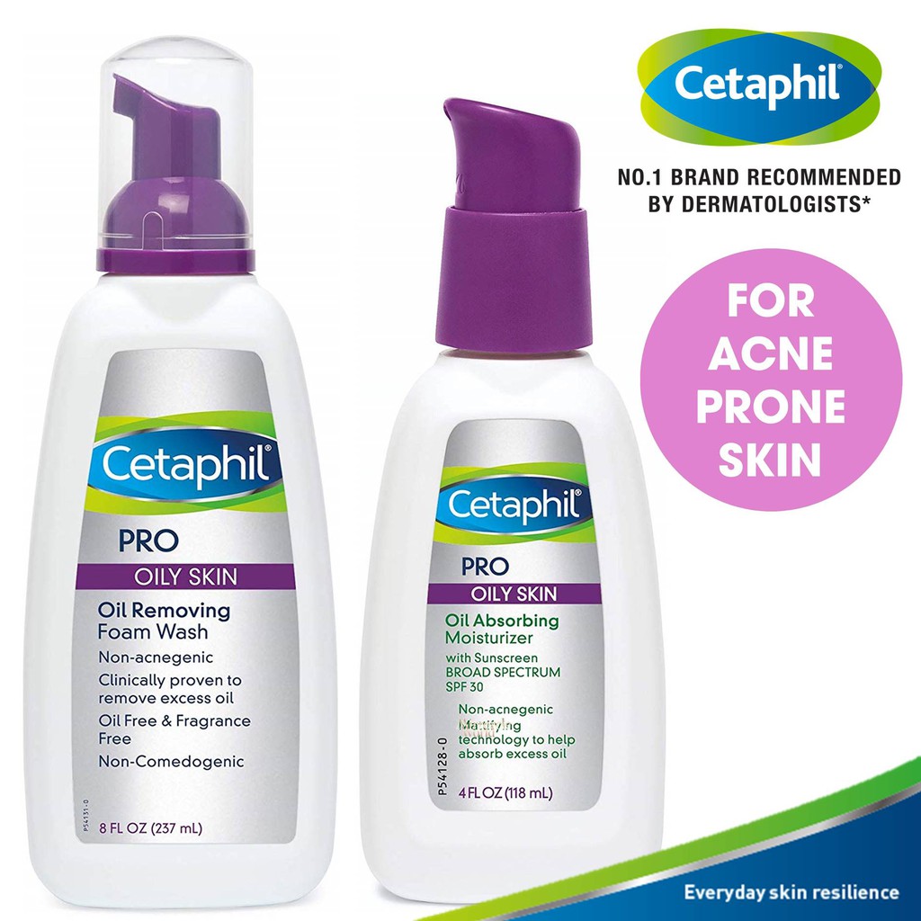 Cetaphil PRO Oil Control Moisturizer/Wash. Formerly DermaControl. For