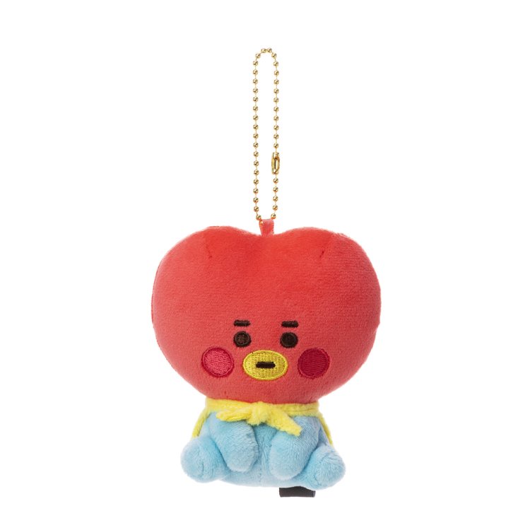 BTS BT21 TATA Basic Baby KeyChain Mascot 10cm LINEFRIENDS Official 2022