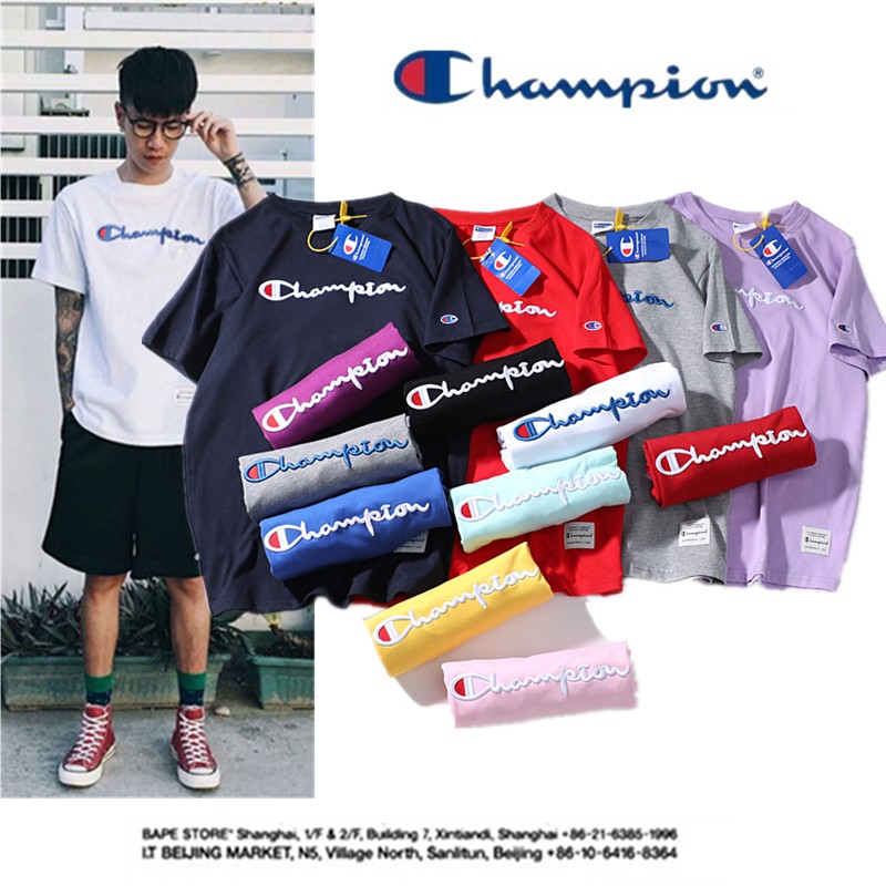 champion shorts and t shirt