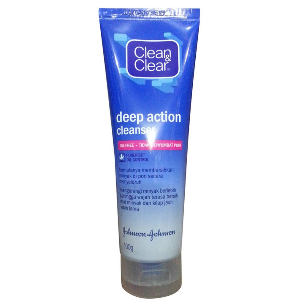 clean n clear deep action cleanser