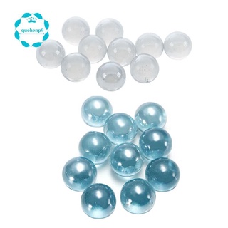 Wholesale 10/30pcs 16mm Blue Glass Beads Marbles Kid Toy Fish Tank Decorate 