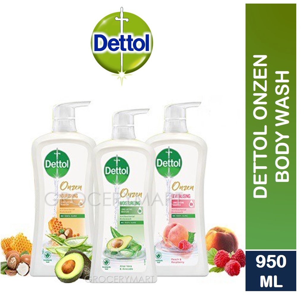 Dettol Onzen Body Wash Body Gel, 950ml Shopee Singapore