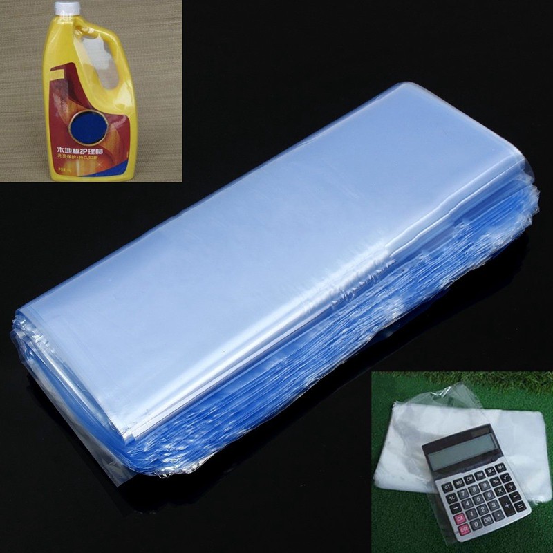 8x12 PVC Shrink Bags 100 Gauge 50 Pcs Per Bag