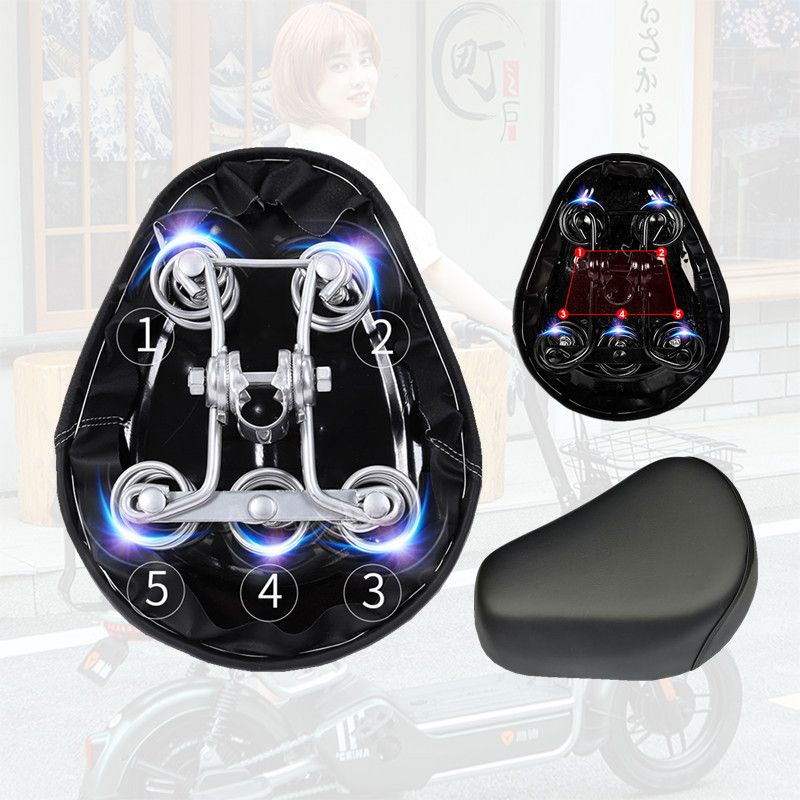 5 springs seat ebike seat bicycle seat big saddle big seat big jimove