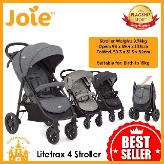 joie litetrax 4 weight