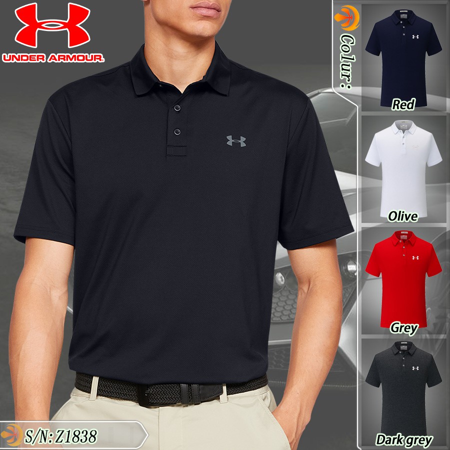 under armour cotton polo shirts