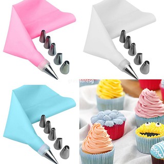 Grasstore Icing Piping Cream Pastry Bag Diy Cake Decorating Cake