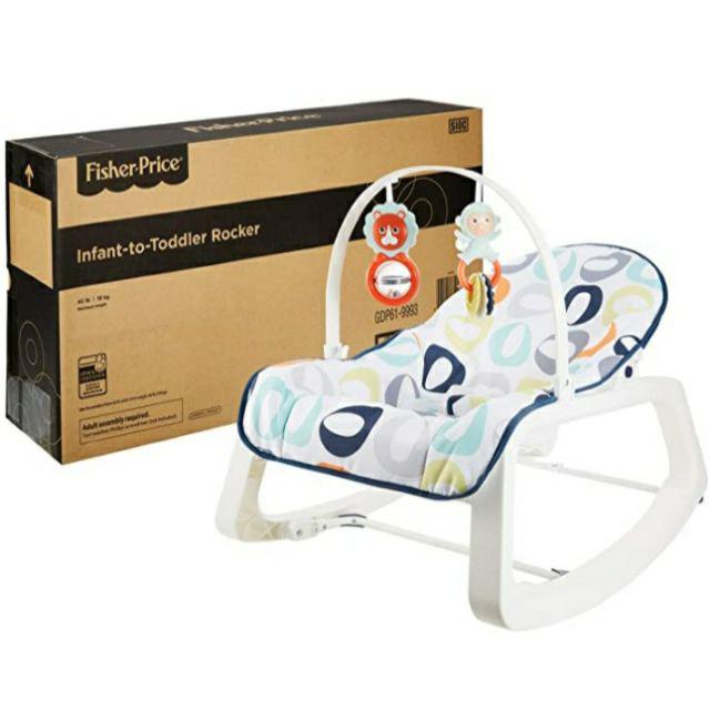 fisher price infant to toddler rocker tiny tea time